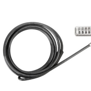 DEFCON N-CL Combo Cable Lockn (Black) Electronics & Technology Other Electronics & Technology Computer & Mobile Accessories EMO1044