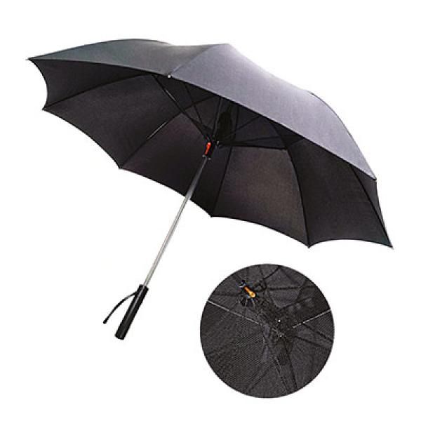 Camacho Umbrella with Fan and Powerbank Umbrella Straight Umbrella UMS1005Thumb