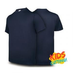 Ultifresh Performance Dri-Fit Round Neck Kids Apparel Shirts sst1017-navy