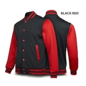 Ultifresh Varsity Jacket Apparel Jacket Best Deals SJJ1005-BWR