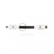 Levine 3 in 1 Magnetic Short USB Charge Cable Electronics & Technology Computer & Mobile Accessories Promotion EMA1013_FunctionHD