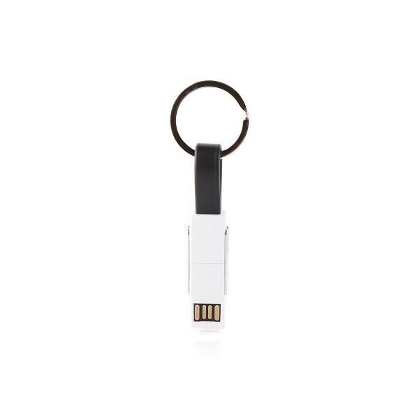 Levine 3 in 1 Magnetic Short USB Charge Cable Electronics & Technology Computer & Mobile Accessories Promotion EMA1013_BlackHD