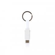 Levine 3 in 1 Magnetic Short USB Charge Cable Electronics & Technology Computer & Mobile Accessories Promotion EMA1013_WhiteHD