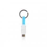 Levine 3 in 1 Magnetic Short USB Charge Cable Electronics & Technology Computer & Mobile Accessories Promotion EMA1013_BlueHD