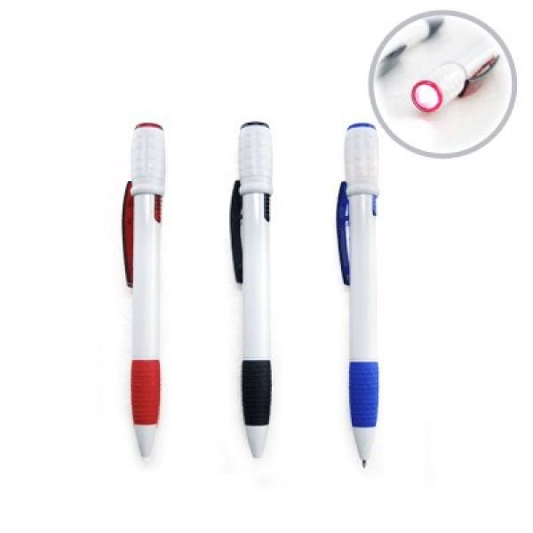 Plastic Ball Pen with Torch Light Office Supplies Pen & Pencils Largeprod790