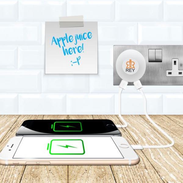 Glow 2 Nightlight USB Charger With Enlarged LED Logo Electronics & Technology Computer & Mobile Accessories 3