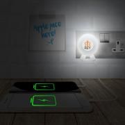 Glow 2 Nightlight USB Charger With Enlarged LED Logo Electronics & Technology Computer & Mobile Accessories 4