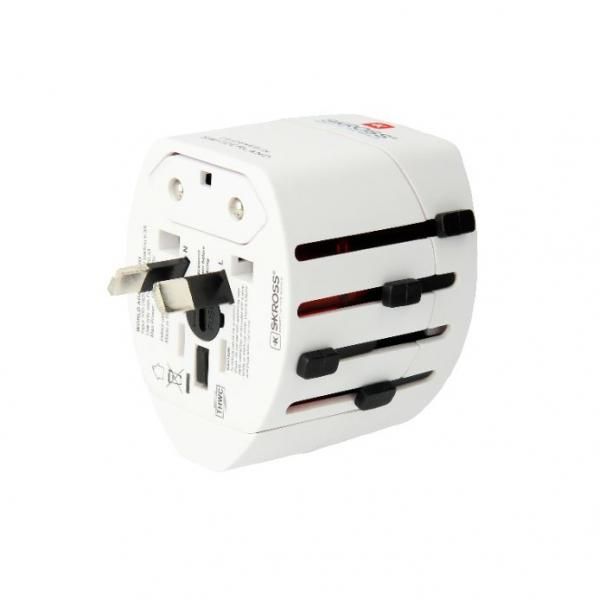 Skross EVO USD 3Pole World Travel Adapter Electronics & Technology Other Electronics & Technology 3