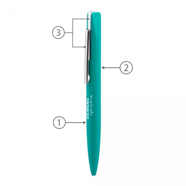 BND66 Slim Twist Metal Ball Pen Office Supplies Pen & Pencils BND66SLIM-2