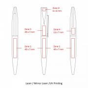 BND66 Slim Twist Metal Ball Pen Office Supplies Pen & Pencils BND66SLIM-6