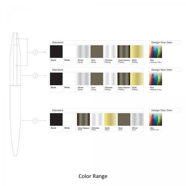 BND66 Slim Twist Metal Ball Pen Office Supplies Pen & Pencils BND66SLIM-7