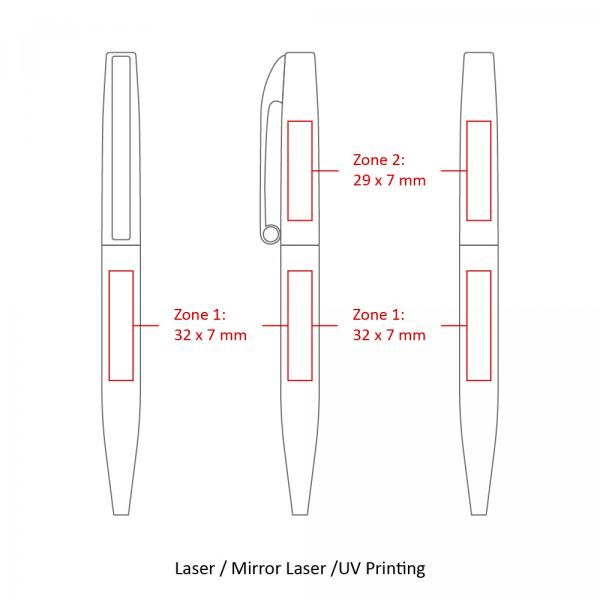 BND75 Claw Twist Metal Ball Pen Office Supplies Pen & Pencils BND75-5