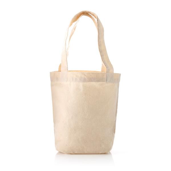 S Mini Cotton Tote Bag Tote Bag / Non-Woven Bag Bags Best Deals Eco Friendly TNW1038BeigeHD