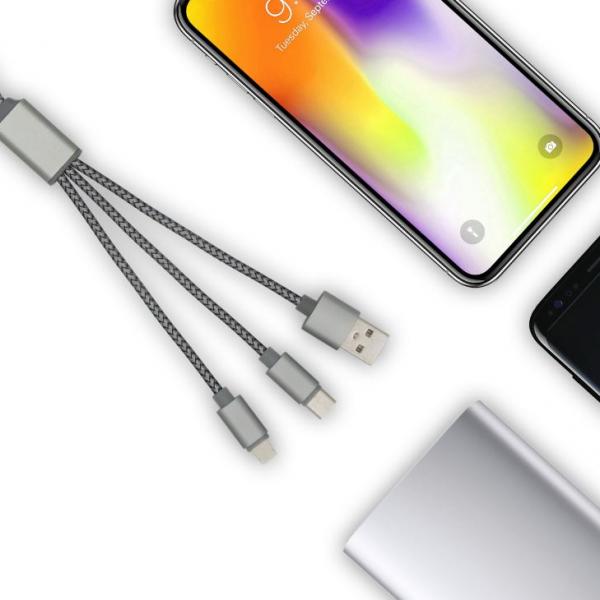 Brand Charger Trident 3 in 1 Cable Electronics & Technology Computer & Mobile Accessories Trident4