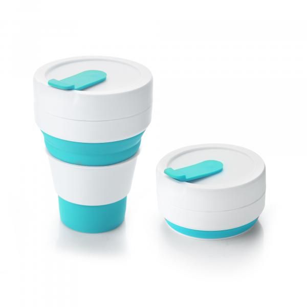 Collapsible Coffee Mug  Household Products Drinkwares Best Deals HDC1036HD_LightBlue