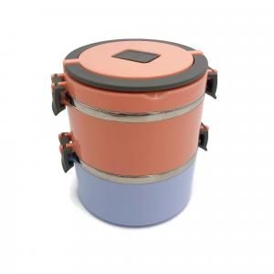 Round Thermos Tiffin Stainless Steel Lunch Box Household Products Kitchenwares IMG_1039