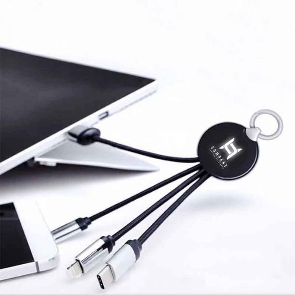 CC27A - 3 in 1 USB Cable Electronics & Technology New Products CC27ALEDLogo4in1CableThumbtech2