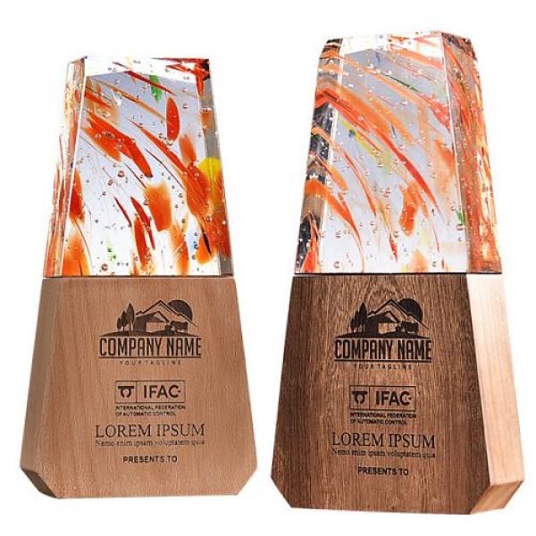 Cai Ti Crystal Wooden Awards Awards & Recognition CRYSTAL New Products AWC1226