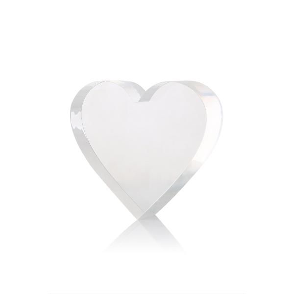 Acrylic Heart Shape Awards & Recognition Awards New Products Printing & Packaging AAO1001HD