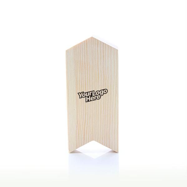 Wooden Arrow Shape 3cm Awards & Recognition Awards New Products Printing & Packaging AAO1013HDLogo