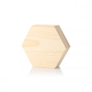 Wooden Hexagon Shape 3cm Awards & Recognition Awards New Products Printing & Packaging AAO1011HD
