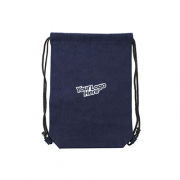 Denim Drawstring Bag Drawstring Bag Bags NATIONAL DAY Give Back TDS1012ThumbLogo