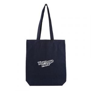 Denim A3 Tote Bag Tote Bag / Non-Woven Bag Bags NATIONAL DAY Earth Day Give Back TNW1037ThumbLogo