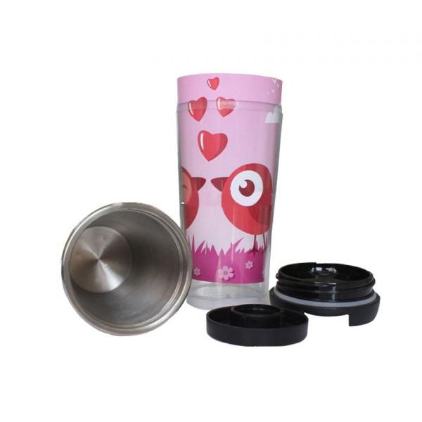 500ml Stainless Steel Paper Insert Tumbler Household Products Drinkwares New Products FG-352