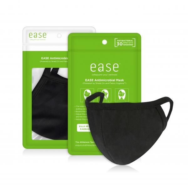 EASE Antimicrobial Reusable Face Mask Retail Pack Personal Care Products EaseAntimicrobialMaskwithpackaging