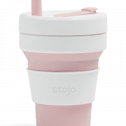 Stojo Biggie Collapsible Cup 16oz Household Products Drinkwares rose1