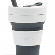 Stojo Biggie Collapsible Cup 16oz Household Products Drinkwares slate1