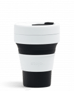 Stojo Pocket Collapsible Cup 12oz Household Products Drinkwares black1