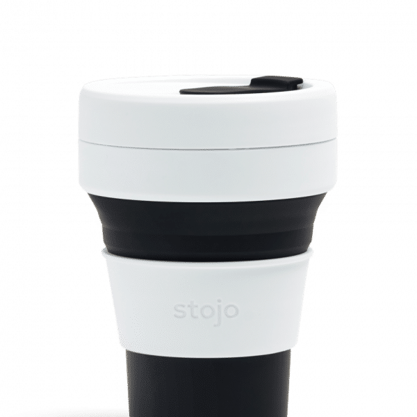 Stojo Pocket Collapsible Cup 12oz Household Products Drinkwares black1