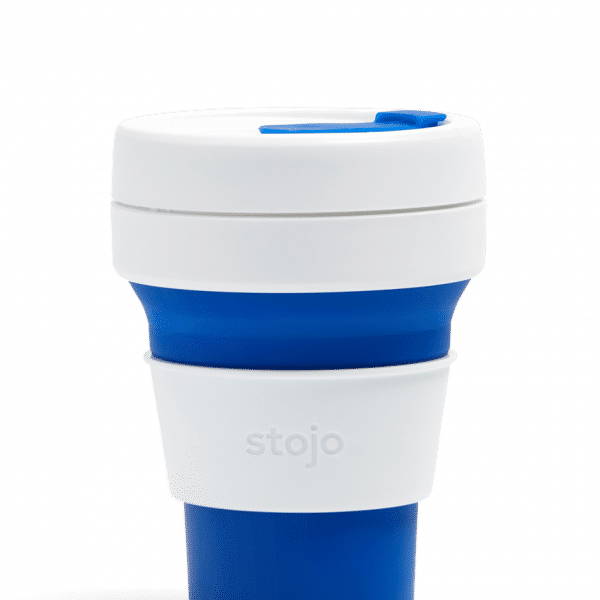 Stojo Pocket Collapsible Cup 12oz Household Products Drinkwares blue1