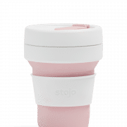 Stojo Pocket Collapsible Cup 12oz Household Products Drinkwares rose1