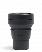 Stojo Pocket Collapsible Cup Brooklyn 12oz Household Products Drinkwares carbon1