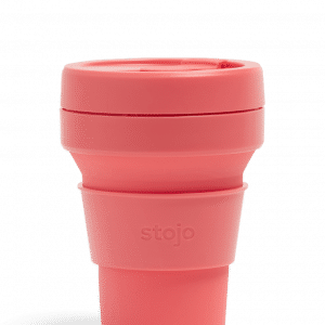 Stojo Pocket Collapsible Cup Soho 12oz Household Products Drinkwares coral1