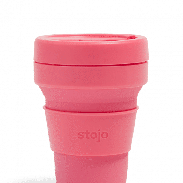 Stojo Pocket Collapsible Cup Soho 12oz Household Products Drinkwares peony1