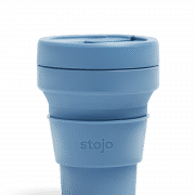 Stojo Pocket Collapsible Cup Soho 12oz Household Products Drinkwares steel1