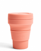 Stojo Pocket Collapsible Cup Spring 12oz Household Products Drinkwares apricot