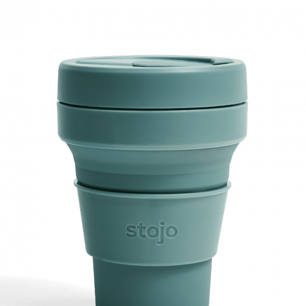 Stojo Pocket Collapsible Cup Spring 12oz Household Products Drinkwares eucalyptus1