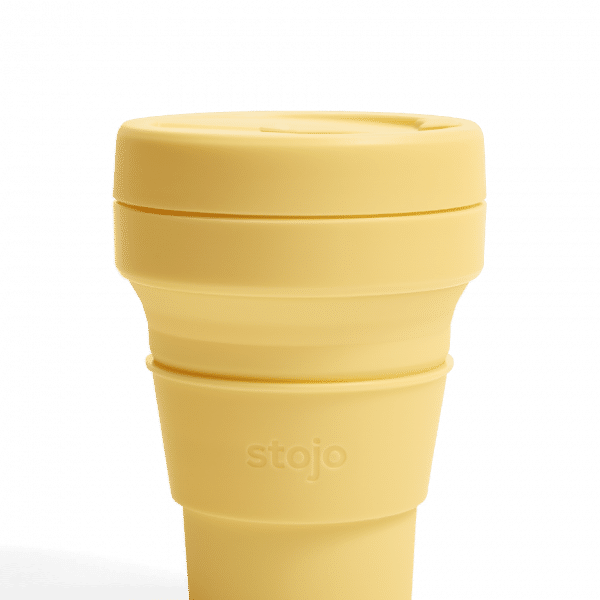 Stojo Pocket Collapsible Cup Spring 12oz Household Products Drinkwares mimosa1