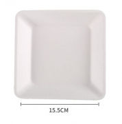 15.5cm Square Paper Plate Food & Catering Packaging FPB1004