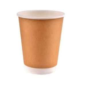 12oz Double Wall Kraft Paper Coffee Cup Food & Catering Packaging FUP1003FUP1004