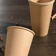 8oz Single Wall Kraft Paper Coffee Cup Food & Catering Packaging FUP1006FUP1007