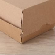 10.4x10.6x9.5cm Kraft Paper Burger or Sandwiches Box Food & Catering Packaging FTF1037-FTF1044-2