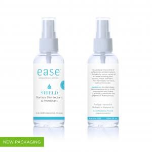 EASE 60ml Shield Disinfectant and Protectant Spray Personal Care Products KHO1008AxxelEaseProducts_60mlShield