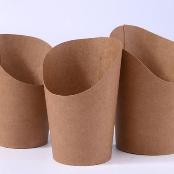 14oz Kraft Paper Fries Packaging Box Food & Catering Packaging FTF1045