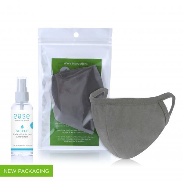 EASE Kids Antimicrobial Corporate Care Pack Personal Care Products KHO1049EaseAntimicrobialMaskCorporate_Grey