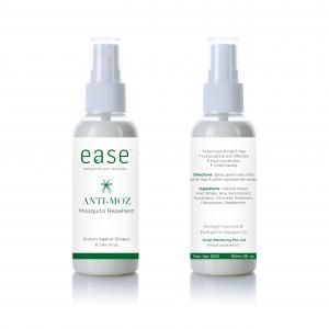 EASE 50ml Anti Mosquito Spray Personal Care Products AxxelEaseProducts_60ml_WhiteBaseAnti-Moz